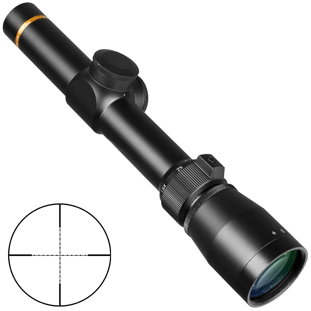 

1.5-5X20 Mil-dot Riflescopes Rifle Hunting Scope Illuminated Tactical