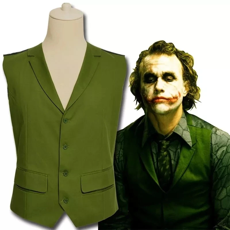 Abito cosplay Heath Ledger di alta qualità Film da uomo di