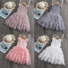 Одежда для маленьких девочек маленькое платье принцессы нарядное кружевное платье для маленьких девочек; платье-пачка с поясом платье летняя одежда для девочек на день рождения для детей розовый vestido infantil Menina, на возраст 3, 5, 8 лет, жакет на молнии