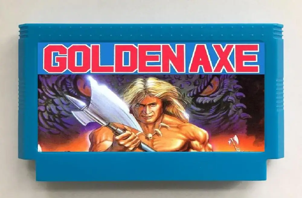 Игровой картридж Golden Axe III для консоли NES - Цвет: FC60Pins Version