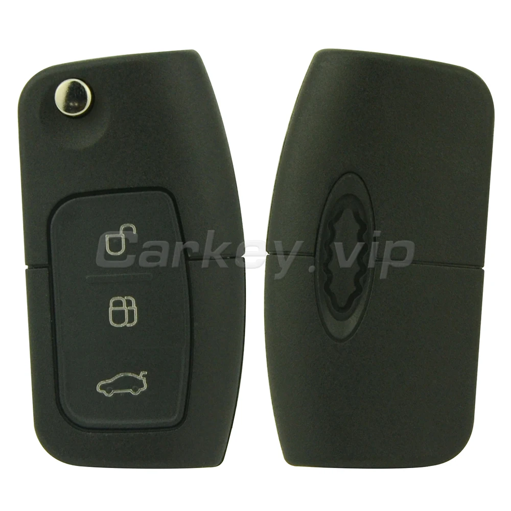 2 шт. Автомобильный ключ для Ford B Max Fiesta Focus Galaxy S 2008 2009 2010 2011 ID63 chip 433 mhz 3M5T 15K601 AB|key for|key