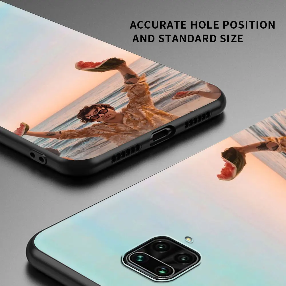 Fine Line Harry Styles Case For Xiaomi Redmi Note 9S 9 8 10 Pro 7 8T 9A 9C 8A 7A 6 6A Black Soft Phone Cover 9T K40 Funda Coque