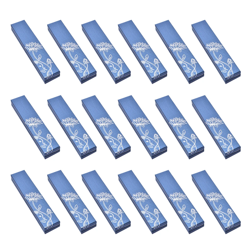 Paper Gift Jewellery Box Storage Bracelets Earrings Necklace W/ Velvet Pad