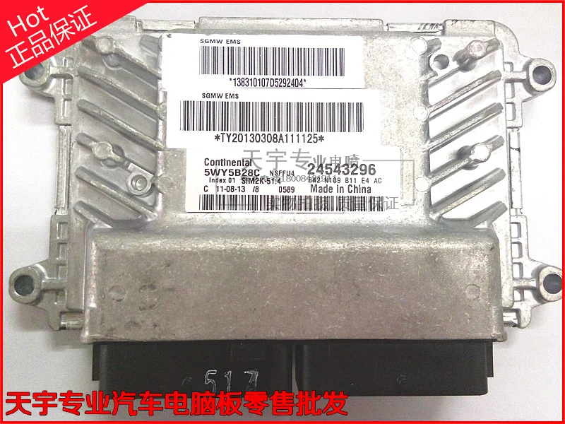 

Free Delivery. Car engine computer board 5WY5B28C.A.B.D 24543296B12