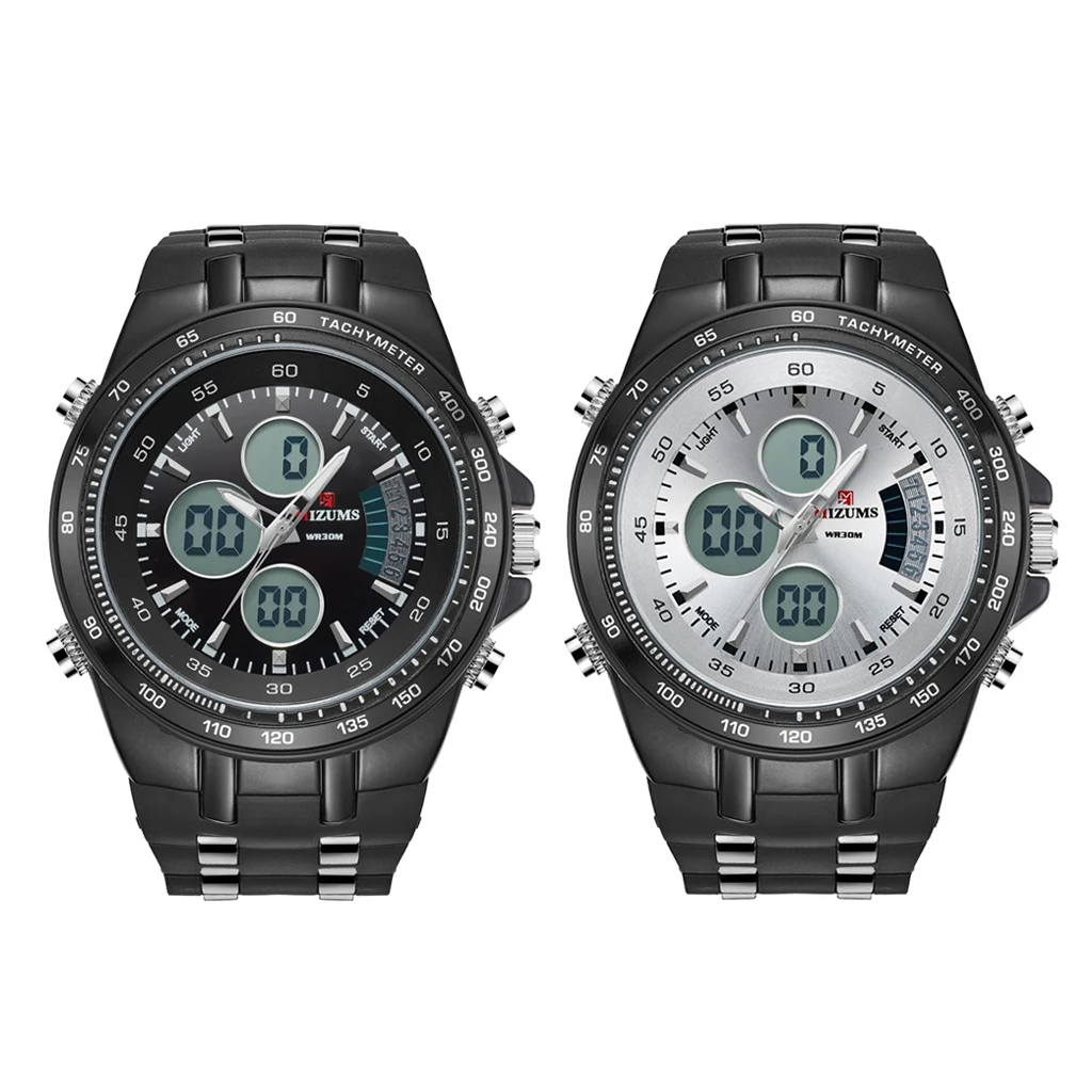 

Men's Sport Quartz Watch Week Time Display Wrist Watch 3ATM Life Waterproof Quartz Wristwatches