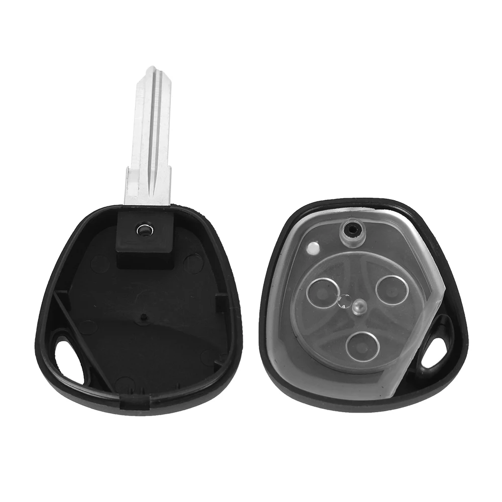 KEYYOU 10X3 кнопки дистанционного ключа чехол Автомобильный ключ оболочка для Лада Uncut ЗАМЕНА авто пустой ключ чехол Брелок без ключа