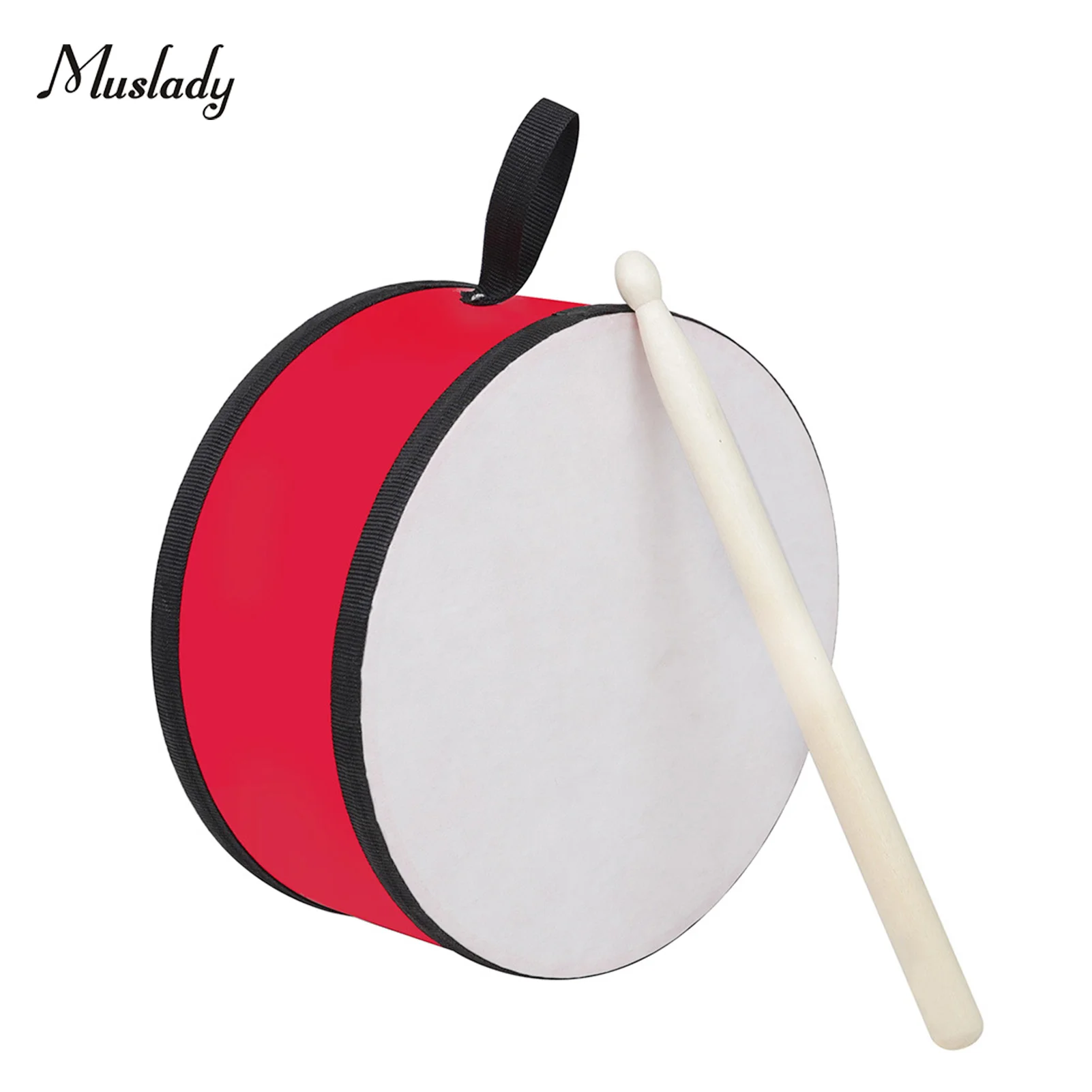 Muslady Hand Drums 8-inch Portable Drum Kids Instrument with Stick | Спорт и развлечения