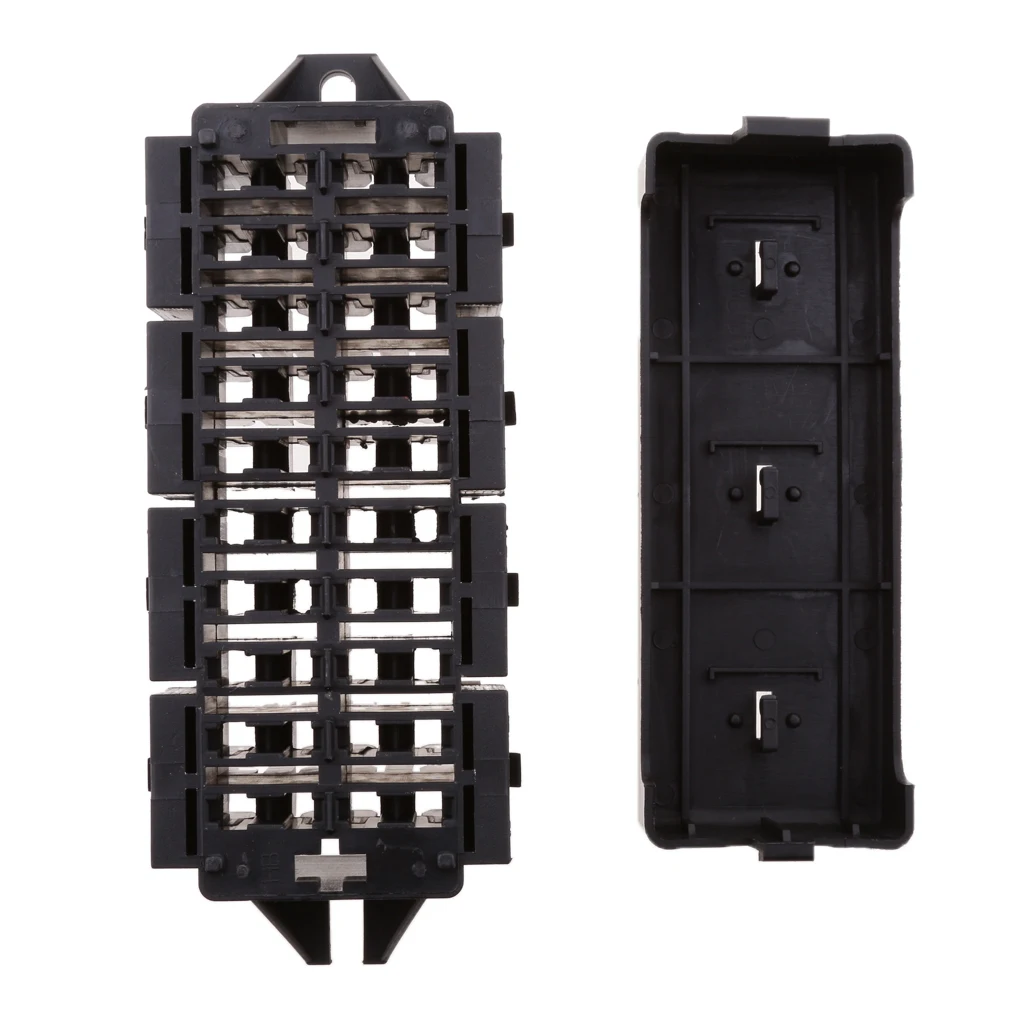 Car 20 Way Blade Fuse Box Holder Distribution Block Fusebox With Fuses