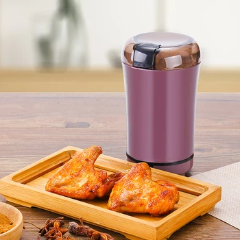 

Kitchen Electric Coffee Grinder Mini Salt Pepper Grinder Powerful Spice Nuts Seeds Coffee Bean Grind Machine Electronic