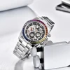 2022 New PAGANI Design Rainbow bezel Mens Mechanical Wrist Watch Luxury Automatic watch for men Stainless Steel Waterproof clock 4