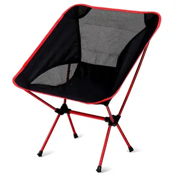 

Outdoor Ultralight Back-rest Chairs Portable Foldable Chairs with Carry Bag for Camping Fishing