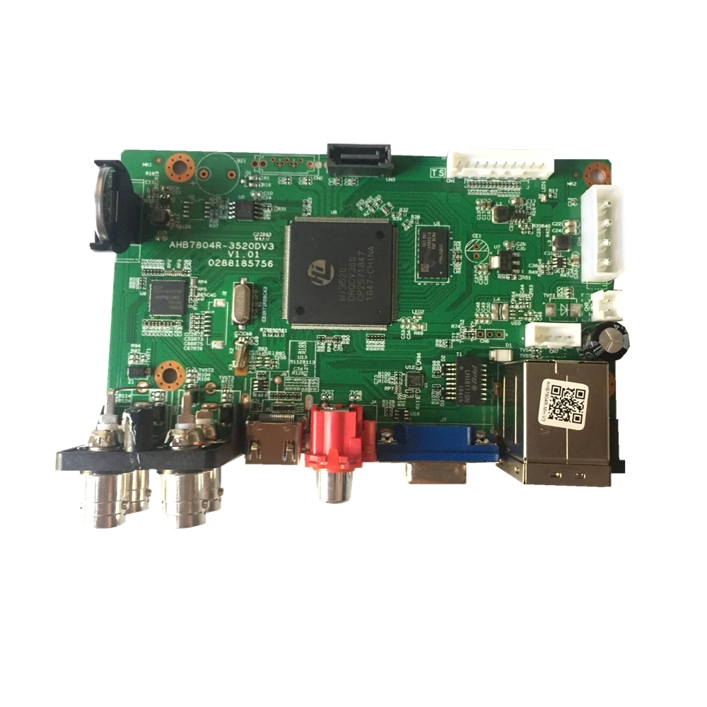 Плата цифрового видеорегистратора 5 МП 4 канала DVR PCB основной модуль для