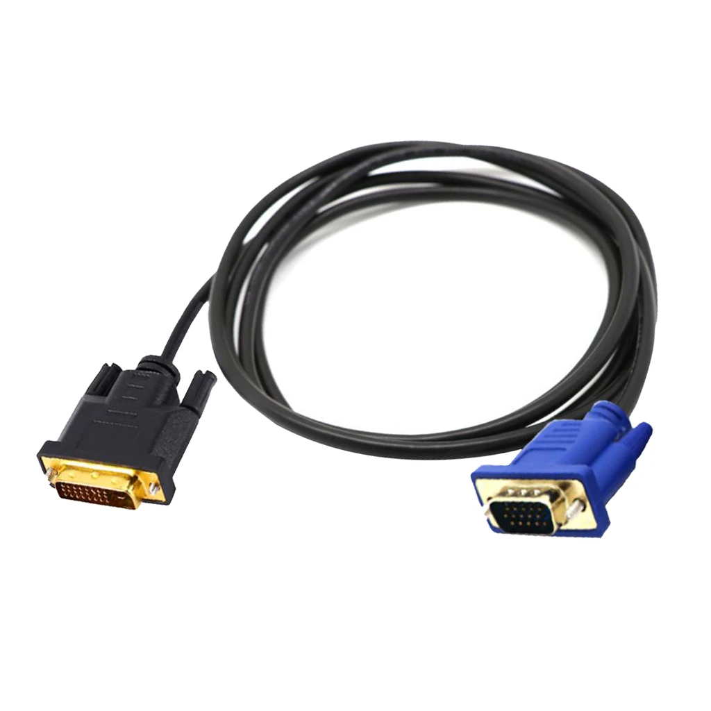 Dual Link Dvi I Dvi To Vga D Sub Video Adapter Cable Converter Lead Dvi Cables Aliexpress Dual Link Dvi I Dvi To Vga D Sub Video Adapter Cable Converter Lead Dvi Cables Aliexpress