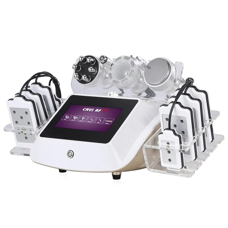 US $684.00 40K Cavitation Vacuum System For Beauty BIO Rf  Anti Cellulite Body Shaping Fat Slimming Lipo Laser Machine weight loss tools