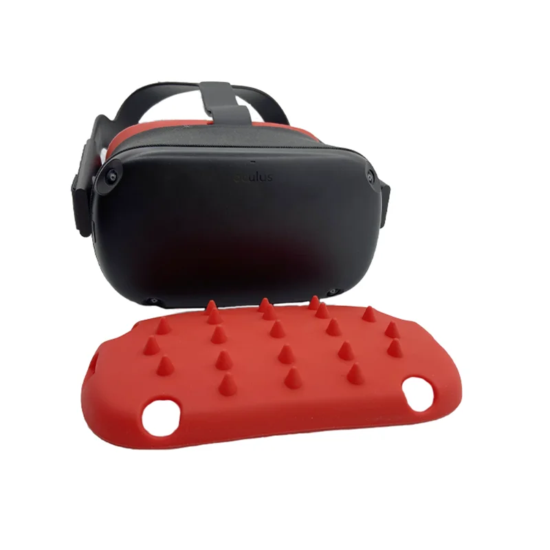 3в1 сенсорный VR контроллер силиконовый чехол+ защитные клетки+ Защитная крышка для шлема для OCULUS Quest/Rift S VR аксессуары