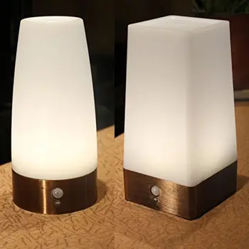 

Induction Night Light Warm Soft Lighting Bedside Lamp Motion Sensor Eye Protection Reading LED Office Home