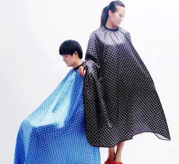 

Free shipping Hair Cut Cutting Salon Stylist Cape Nylon Barber Cloth large hair cape