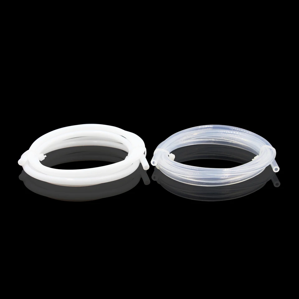 Tubo PTFE Trasparente Per Stampanti 3D - Diametro Interno 2mm Esterno 4mm, Lunghezza Variabile Da 10cm A 200cm, Per Filamento 1,75mm
