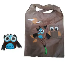 Сумка Портативная мультяшная сумка с изображением животного хозяйственная сумка легкое хранение путешествия Женская Еда складной подарок многоразовые Экологически чистые с ручкой