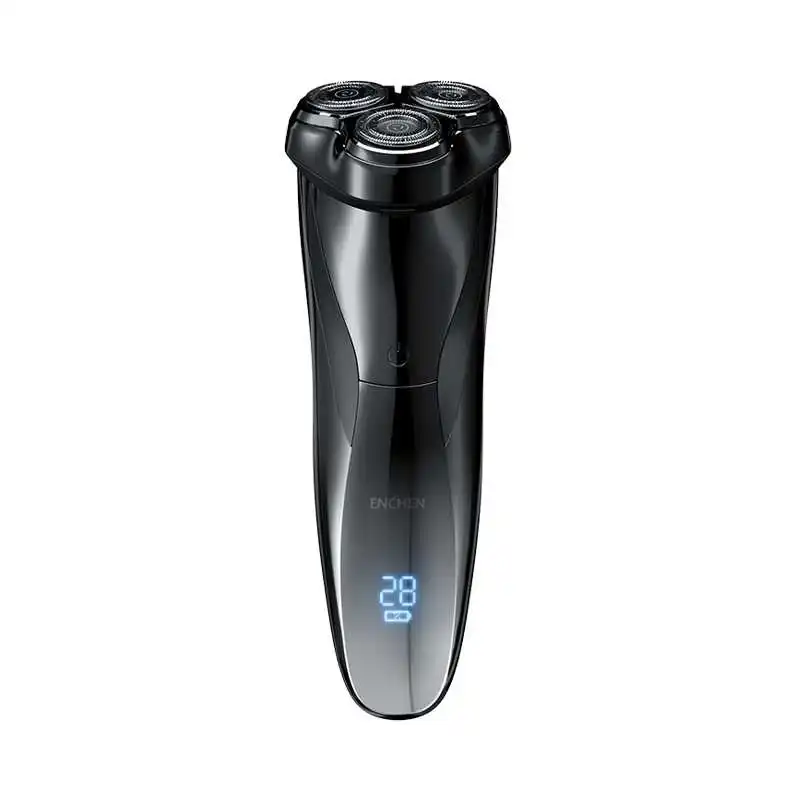 Youpin Enchen BlackStone 3 Pro Electric Shaver Razor / Head Cutter Washable IPX7 Waterproof LCD Type-C Rechargeable Charging | Электроника
