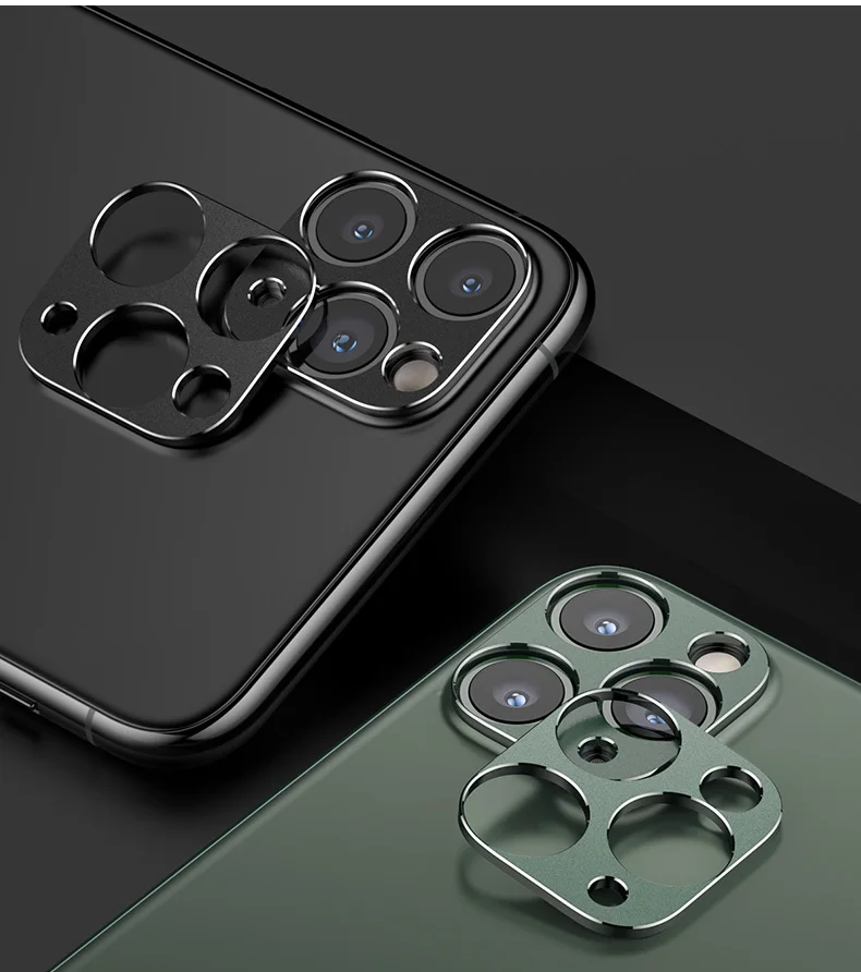 Защитное кольцо для объектива камеры на iPhone 11 Pro защитная рамка для iPhone 11Pro MAX телефон металлический сплав защитная накладка для задней панели телефона