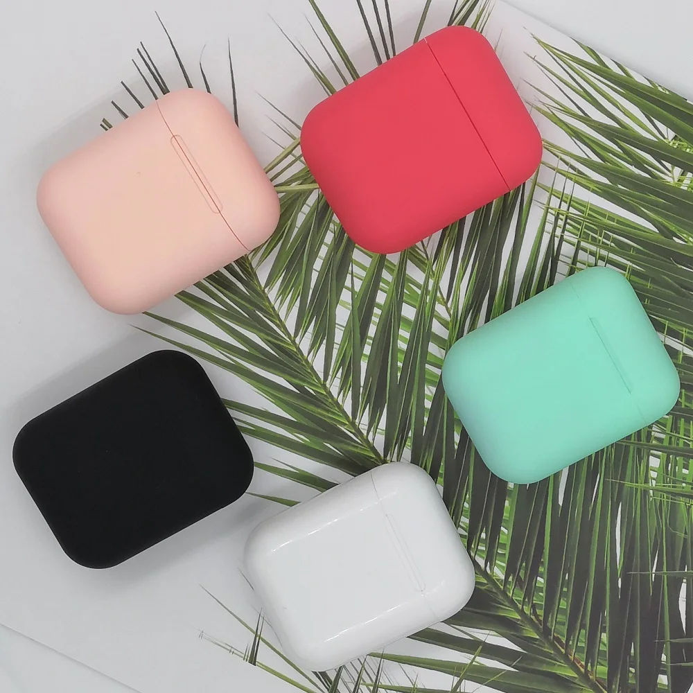 Оригинальные матовые наушники i12 Tws Bluetooth 5,0, гарнитура, настоящие беспроводные наушники, стерео наушники, наушники, наушники для телефонов