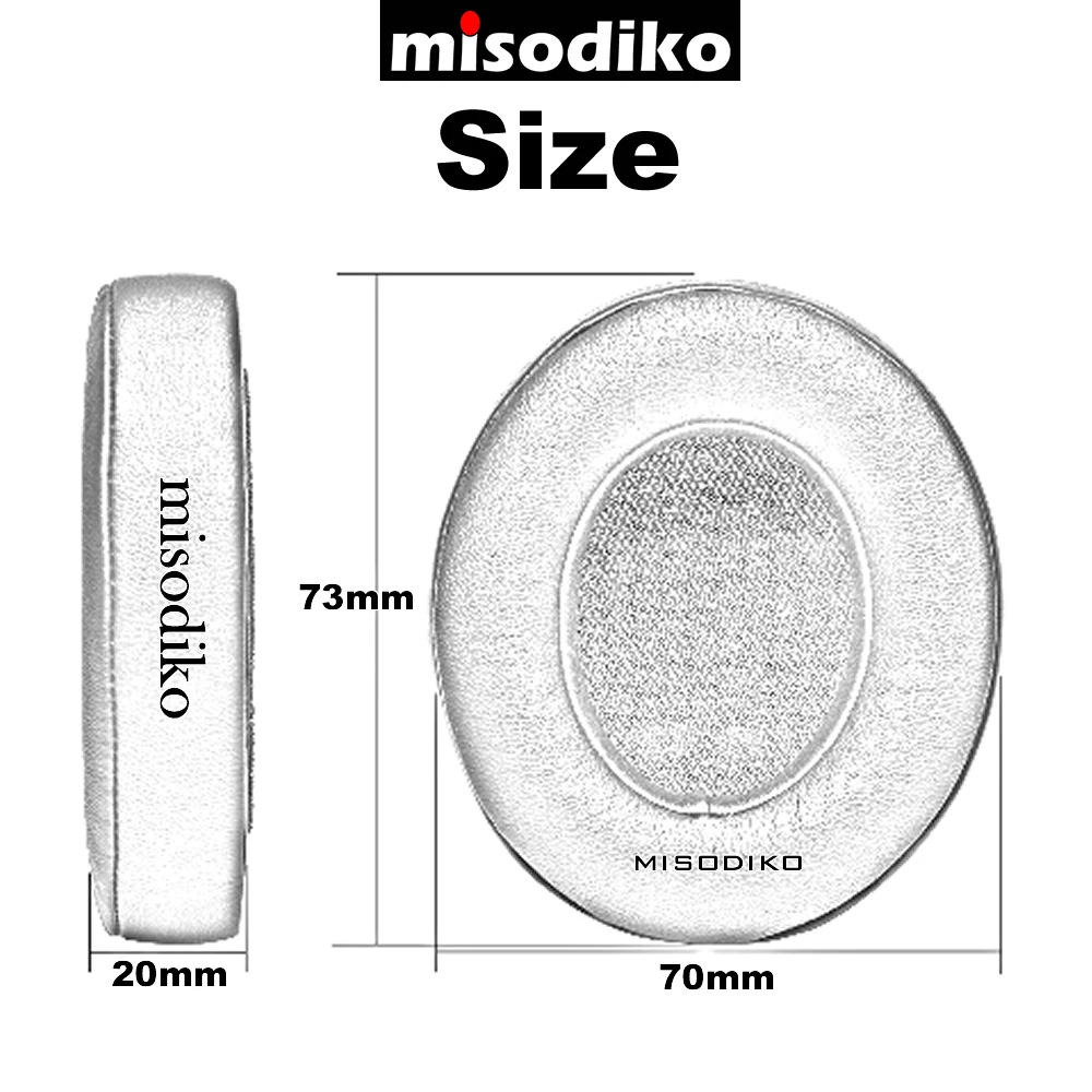 Misodiko Сменные подушки амбушюры для Skullcandy Grind/Uproar On-Ear наушники, запасные части наушник подушечки наволочки