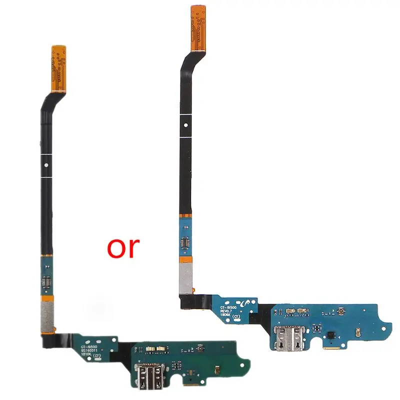 Tail Wire USB Charger Charging Port Connector Dock Flex Cable for Samsung I9500 Mic Microphone Accessories