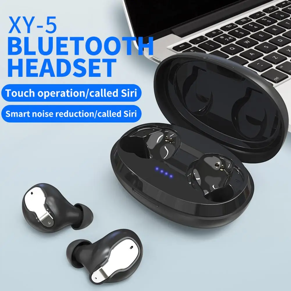XY-5 сенсорная Bluetooth гарнитура настоящая Беспроводная стерео Спортивная TWS Bluetooth гарнитура 5,0
