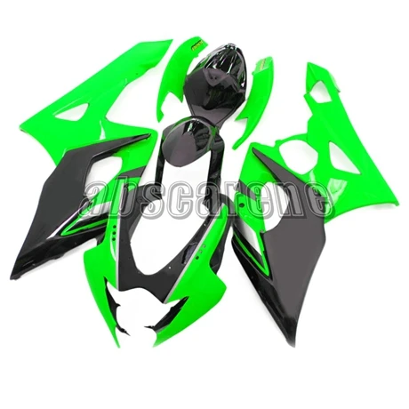 Зеленый матовый черный полный обтекатель комплект для Suzuki GSXR1000 K5 2005 2006 GSXR-1000 ABS пластик литья мотоцикла кузов Caranes