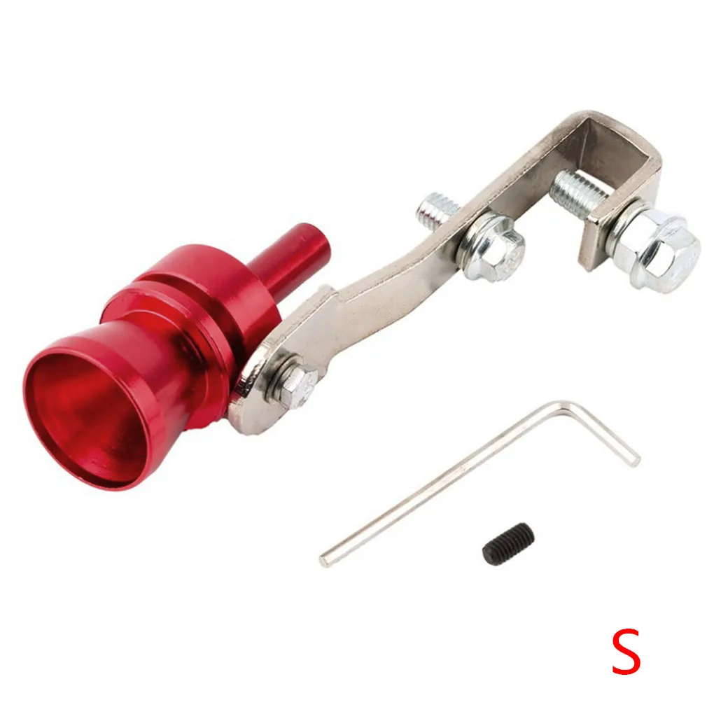  Aluminum Alloy Universal Turbo Whistle,Turbo Sound Exhaust  Muffler Pipe Whistle Car Roar Maker, Car Tail Whistle,Car Blow off valve  Tip Simulator Whistler (XL_Red) : Automotive