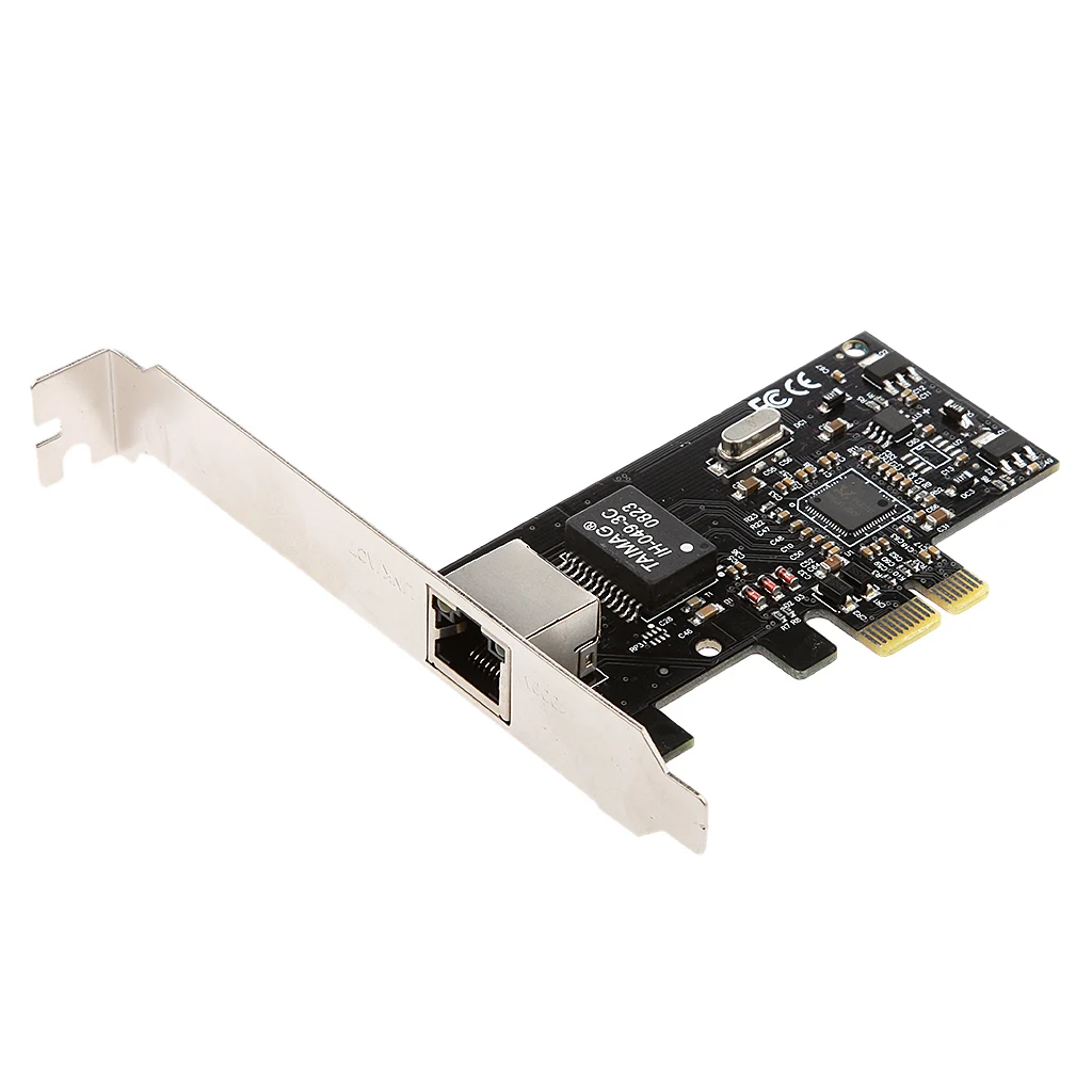 Gigabit Ethernet PCI-Expressx1 Network Card Desktop Controller RJ45 10/100/1000M