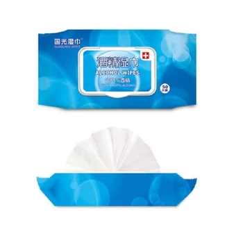 

50pcs Portable Disinfection Antiseptic Pads 75% Alcohol Swabs Wet Wipes Skin Cleaning Care Sterilization Cleaning Tissue