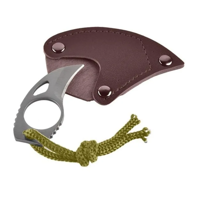 Silver with sheath Мини-нож в виде ключа брелок складной карманный Pare фрукты коробка для лезвий посылка письмо открытый пилинг режет лагерь Овощечистка Открытый выживания открывалка гаджет - Цвет: Silver with sheath