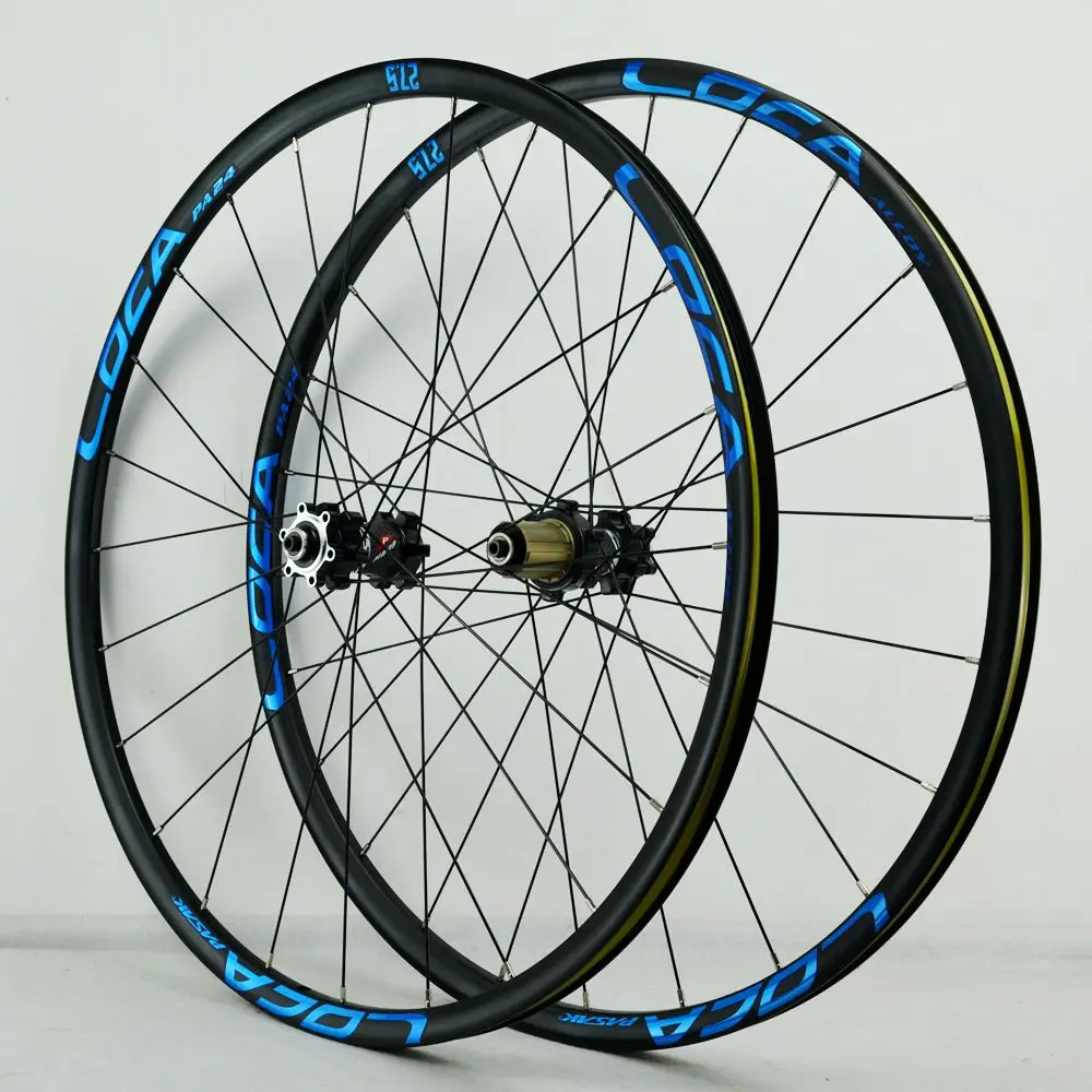 Bike Wheelset 26/27.5/29inch 24H draw 4 bearing hub 700c disc road reflective