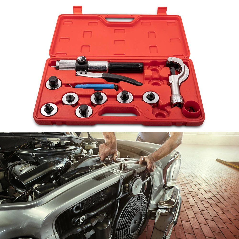 Hydraulic Pipe Tube Expander Swaging Expand 7 Lever HVAC Tool Reamer