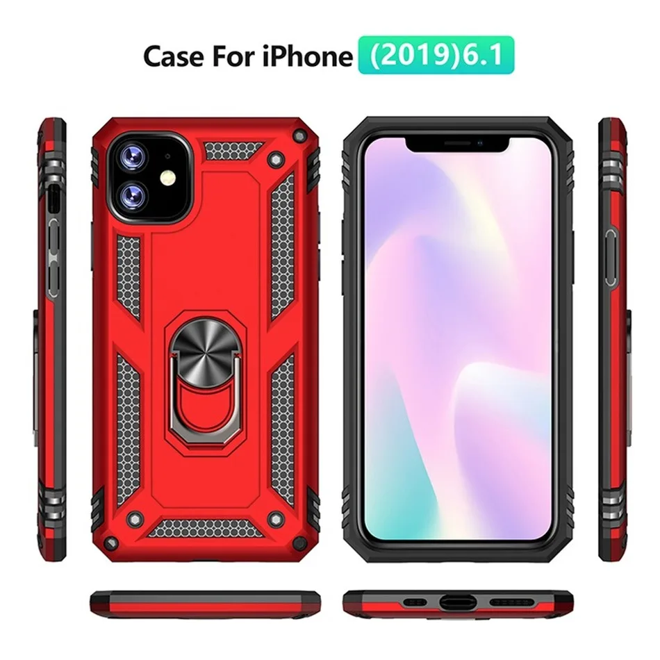 Новый Магнитный чехол для телефона iPhone 11 Pro Max роскошный противоударный