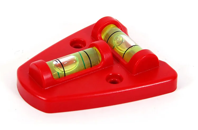 Kapro Magnetic Level Bubble Triangular Bubble Level Measuring Instruments Triangular T Type Spirit Level 242 Red Two Directions (4)