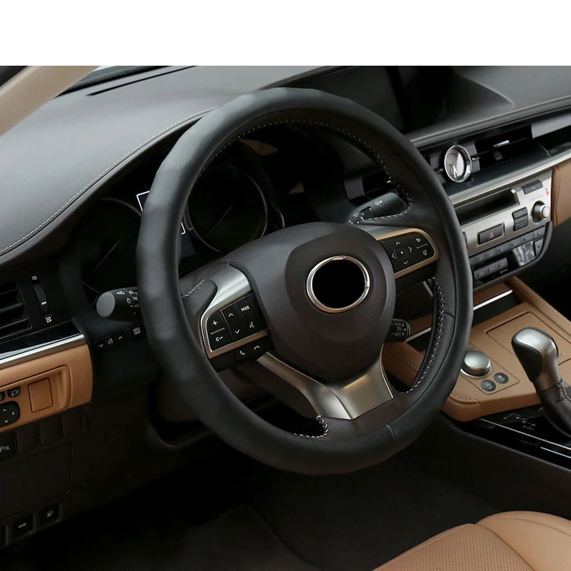 Lsrtw2017 для Lexus ES Es200 250 300h RX Rx200t 450h крышка рулевого колеса автомобиля противоскользящие внутренние аксессуары для формовки - Название цвета: type 2