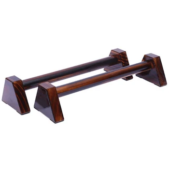 

40CM Wooden Push Up Stands Handstand Bracket Balance Parallel Bar Body Building Fitness Equipments