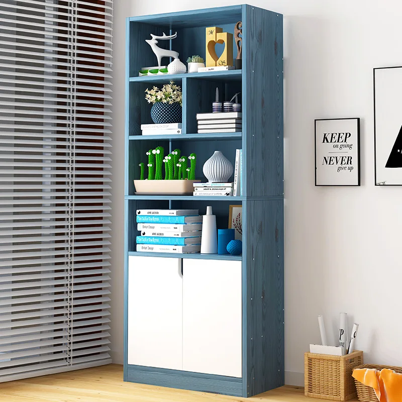 

On Behalf of Simple Bookcase Floor Storage Shelf Students Bookcase Combination Minimalist Modern Bookcase Multi-functional Cabin