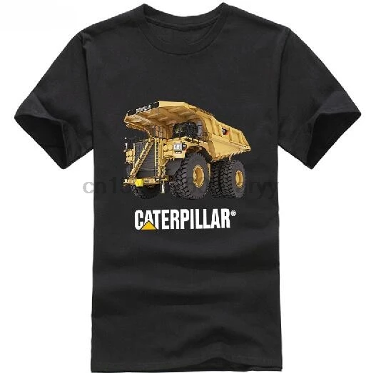 

CAT CATERPILLAR F797 HAUL TRUCK BLACK T-SHIRT S M L XL 2XL 100% Cotton Brand New T Shirts