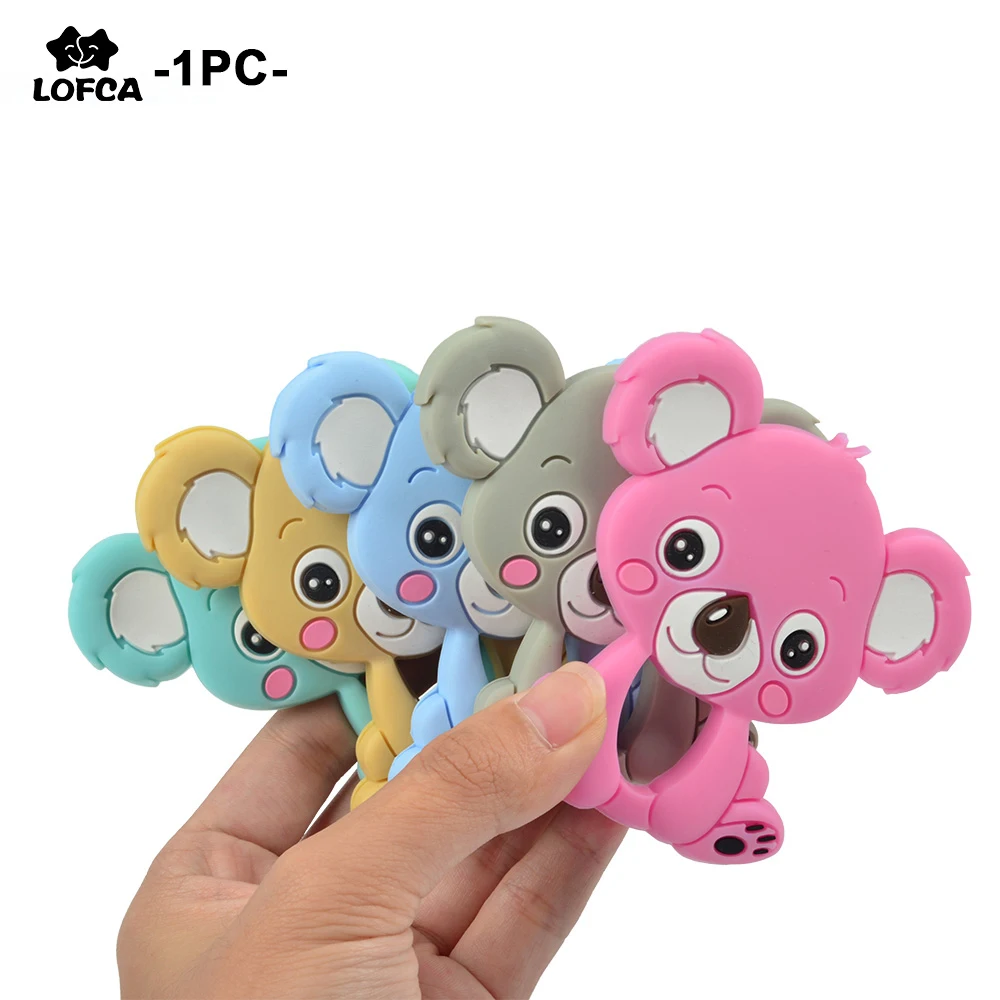 Силиконовый Прорезыватель для зубов LOFCA Koala детская игрушка прорезывания без BPA