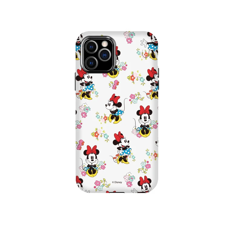 Мультяшный чехол для телефона для iphone 11 pro max Микки 7 Минни все включено xr TPU PC девушка милый анти-падение iphone X xs 8plus - Цвет: Арбузно-красный