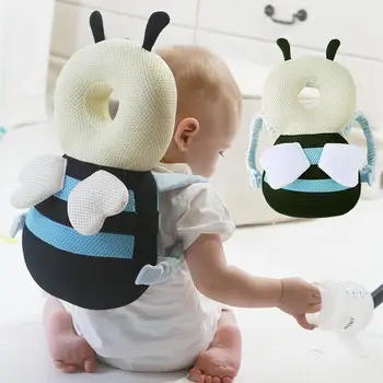 

Baby Head Pad Toddler Headrest Pillow Baby Neck Cute Wings Nursing Drop Resistance Cushion Baby
