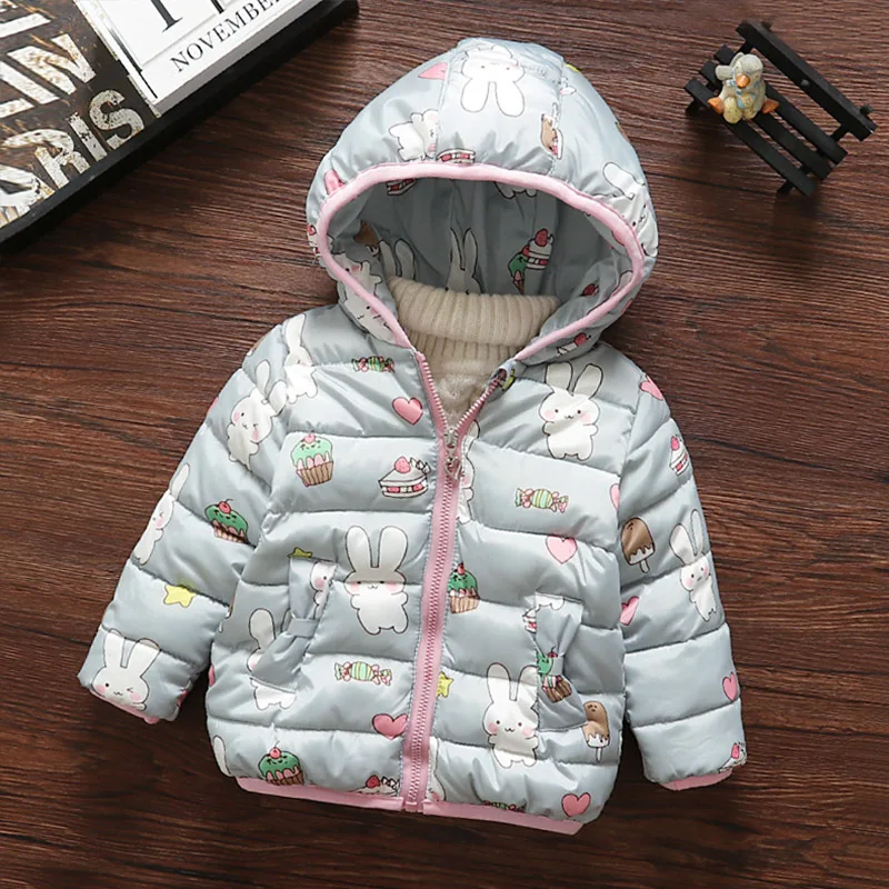 

Girls 1 Infant Cotton Overcoat 3-Year-Old Baby Girls Princess down Jacket Cotton-padded Clothes Winter 12 Months 6 Korean-style