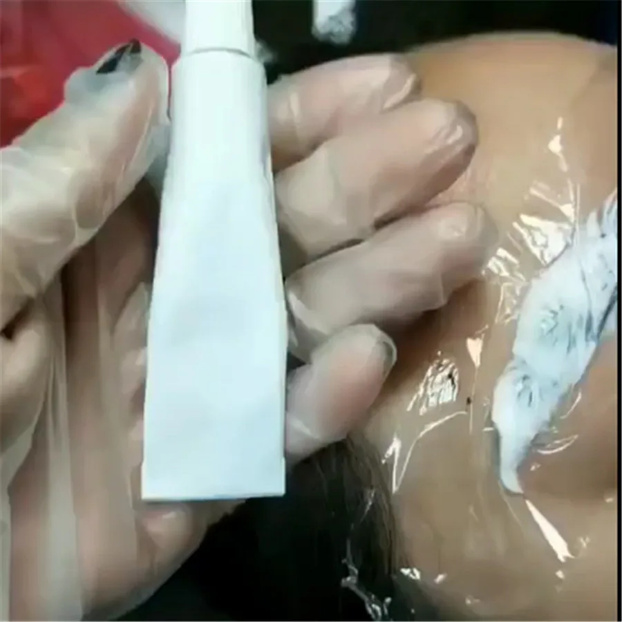 

white Tube Before Tattoo Care cream Gel permanent makeup operation Piercing eyebrow Lip body Skin 10G 40% Strong