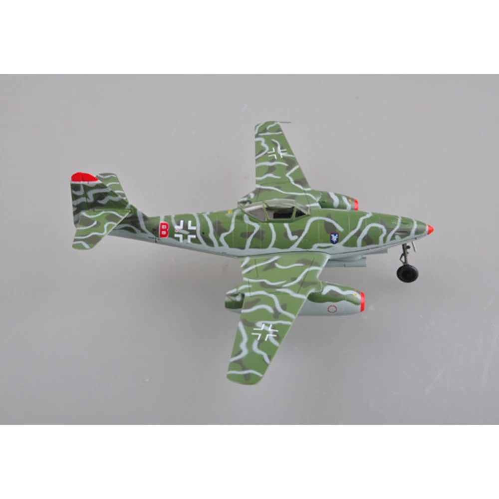 51 Base at Swabisch Hall December 1944 1/72 Aircraft Finished Plane Non diecast J Easy Model Me262 A-2a 9K+BN 5./KG