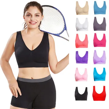 

Ultra-Thin Large Size Bra Fat Large Size Seamless Sports Bra Bra Full Cup Adjustable Bra