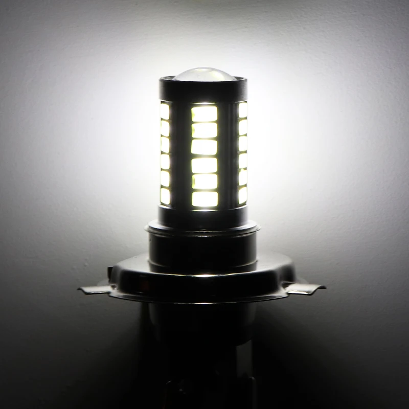1pcs Universal External Light H4 5630 33LED 12V High Brightness Car Fog Light Headlight Bulb White Head Lamps Bulb HeadLamp 1pcs Universal External Light H4 5630 33LED 12V High Brightness Car Fog Light Headlight Bulb White Head Lamps Bulb HeadLamp